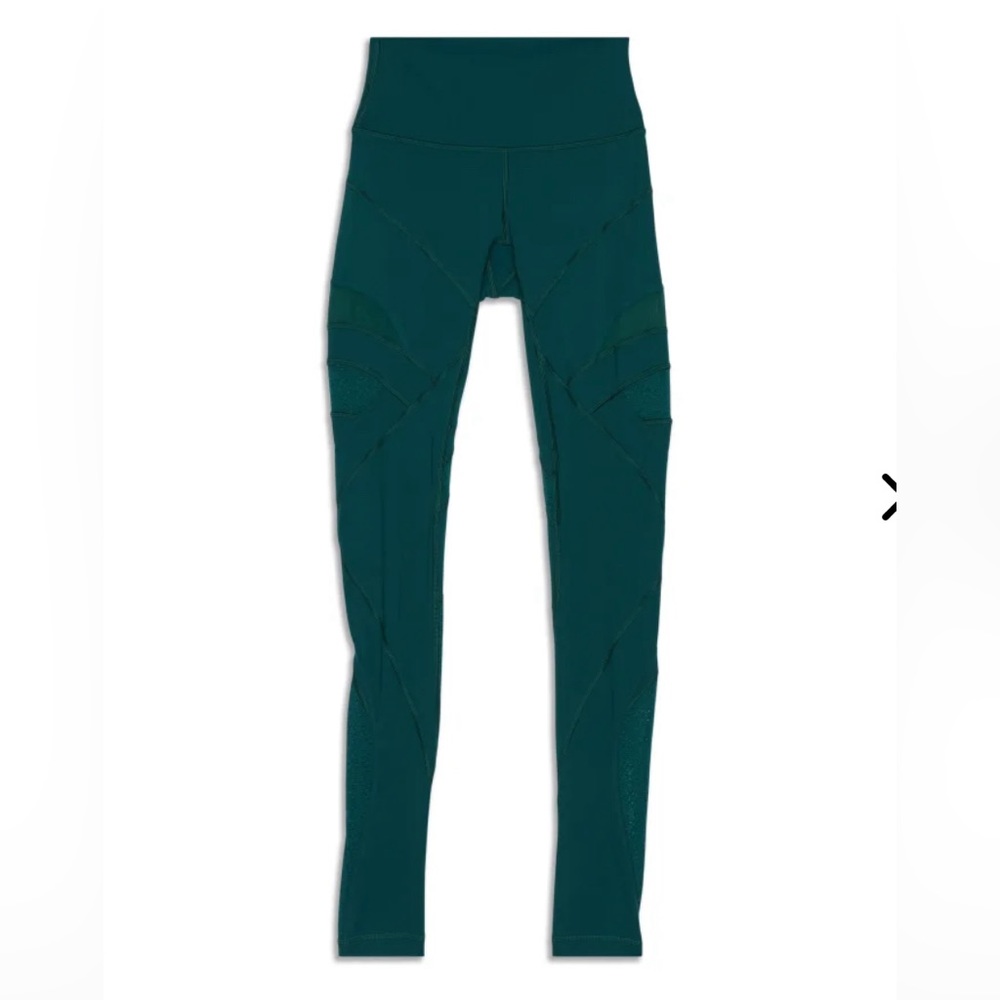 Lululemon Align leggings with pockets Green Jasper size 4 like new